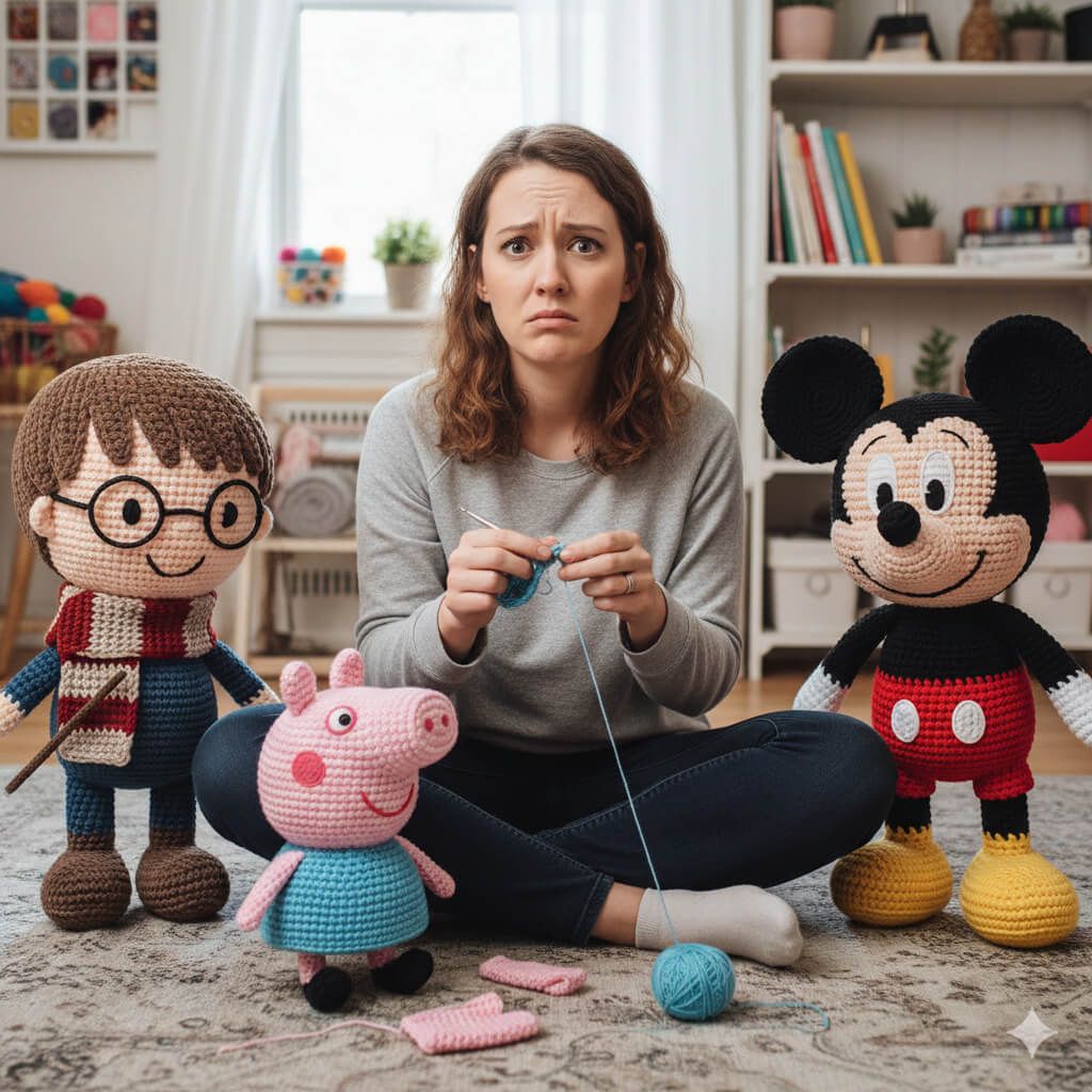derechos de autor en amigurumi