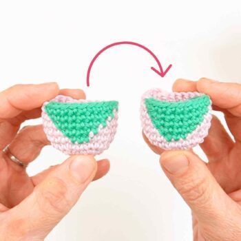 cambio de color en vertical perfecto a ganchillo para amigurumis o tapestry crochet