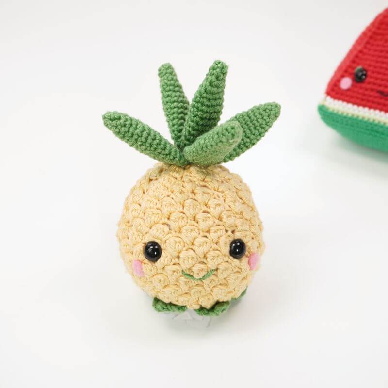 adorable crochet pineapple pattern PDF
